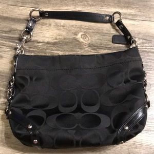 Coach Signature Carly Bag Black